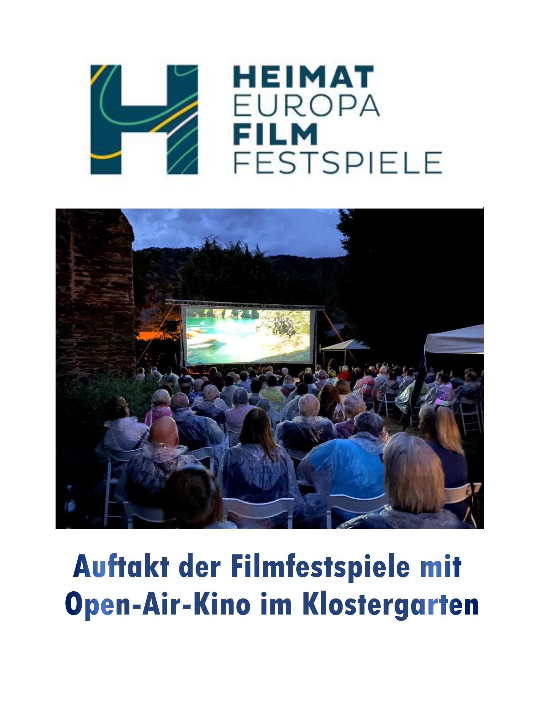 Großes Open-Air-Kino im Klostergarten Oberwesel 
